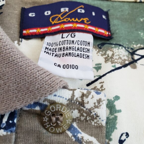 GORDIE HOWE 100% Cotton Golf polo shirt. - Picture 3 of 11